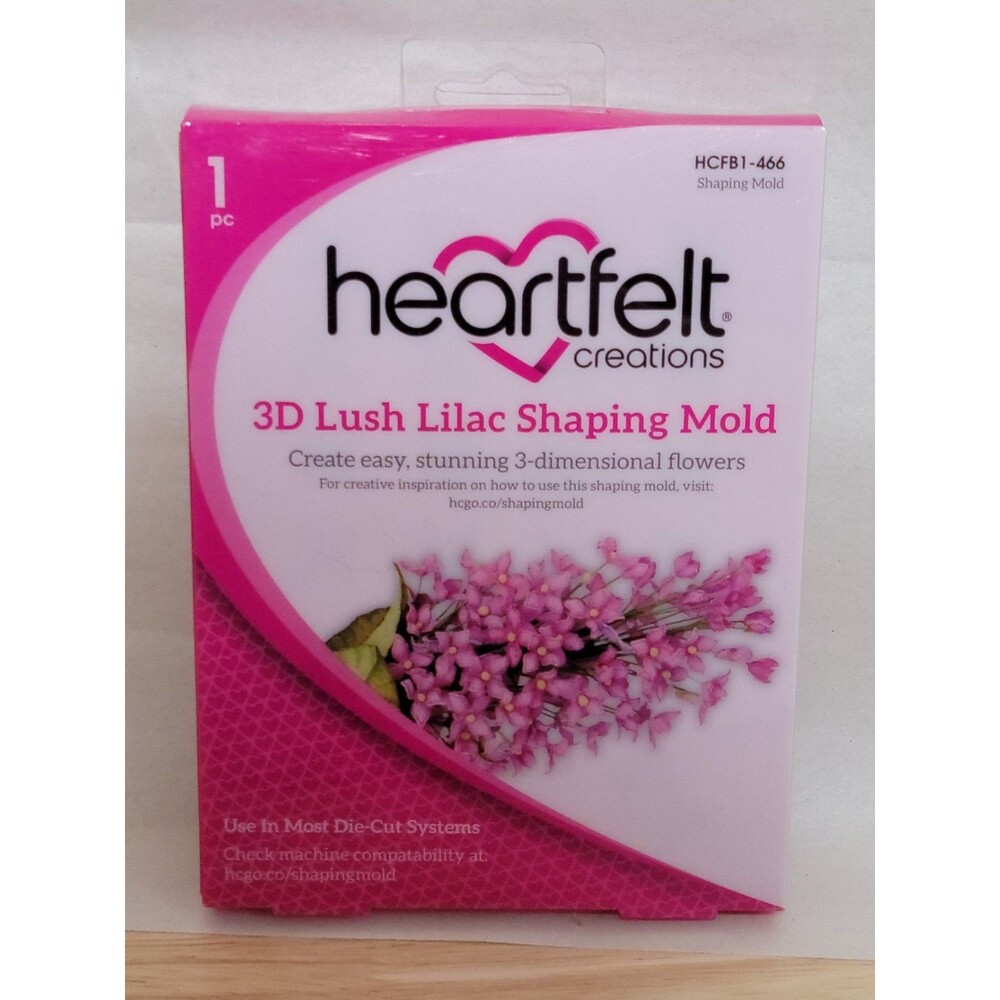Heartfelt Creations - 3D Lush Lilac Shaping Mold HCFB1-466
